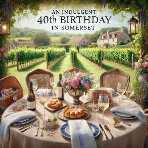 Indulgent 40th Birthday Experiences in Somerset: Pampering, Gourmet Dining, and Wine Tasting