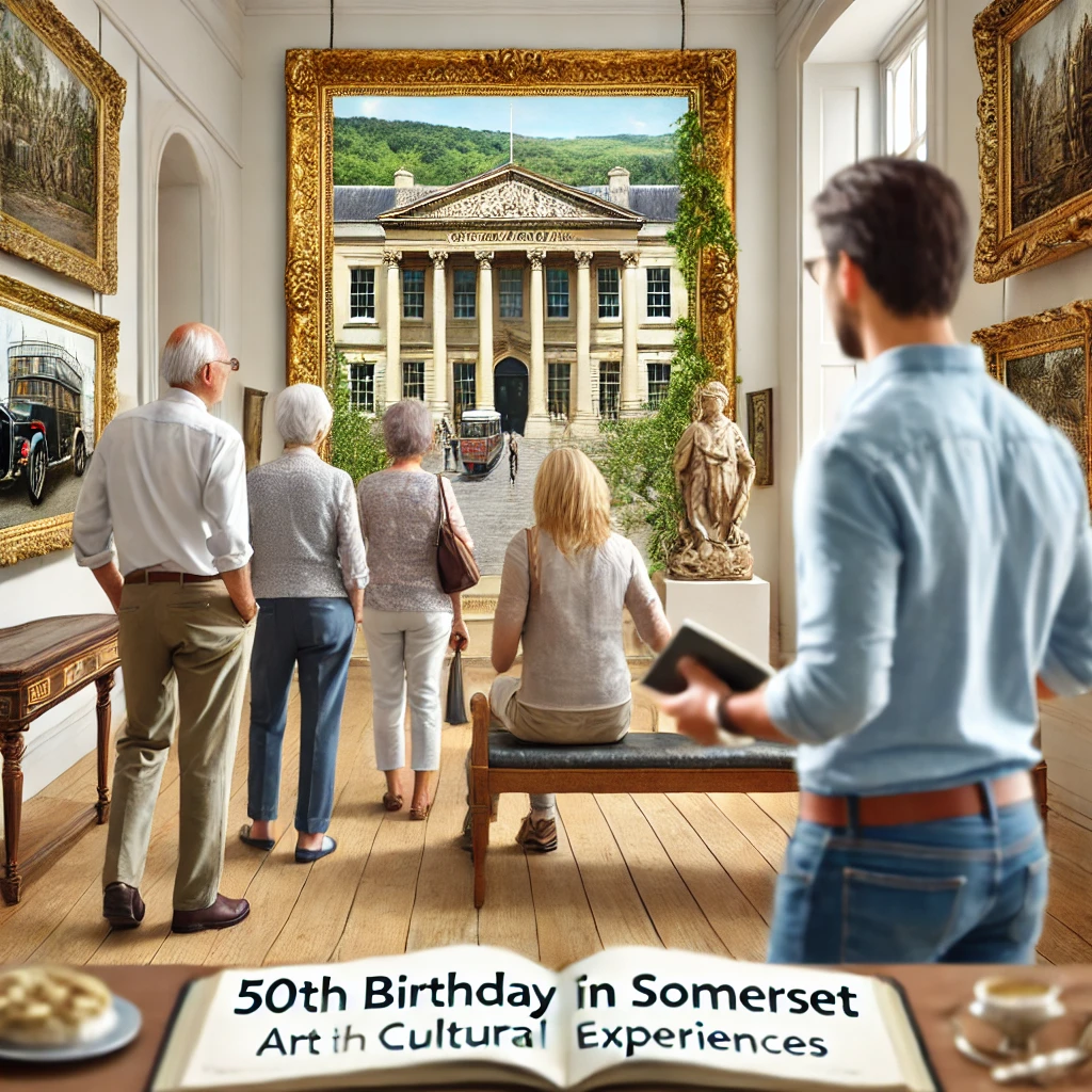 50th Birthday Cultural Experiences in Somerset: Art, History, and Culinary Delights