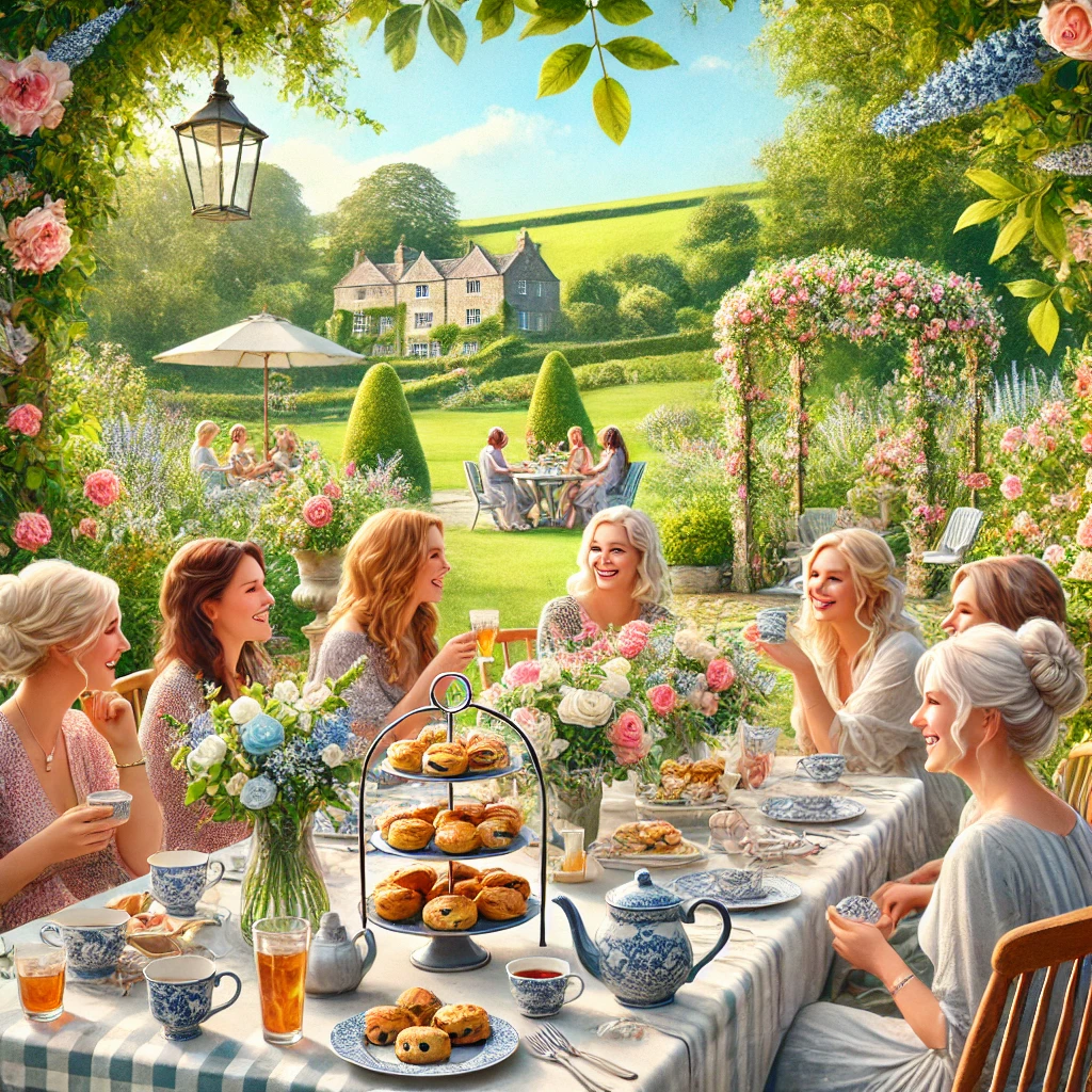 Scenic Afternoon Tea Hen Party Spots in Somerset