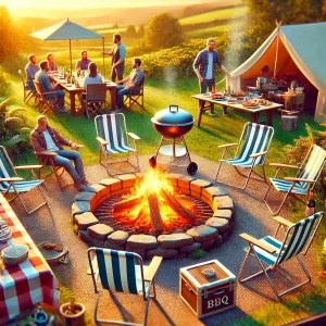 Outdoor Stag Party Ideas in Somerset: Bonfires, BBQs, and Camping